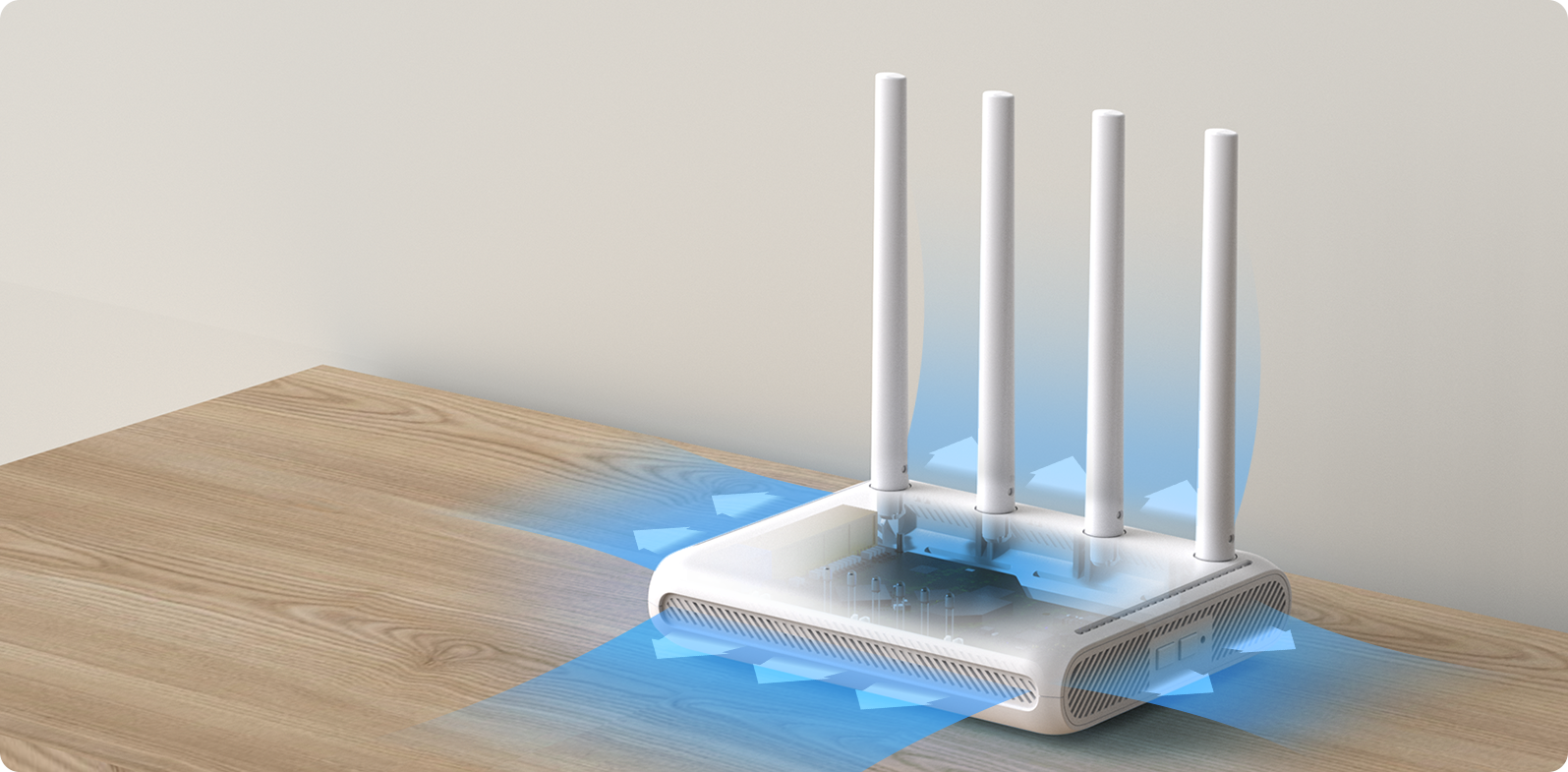 illustration of heat dissipation