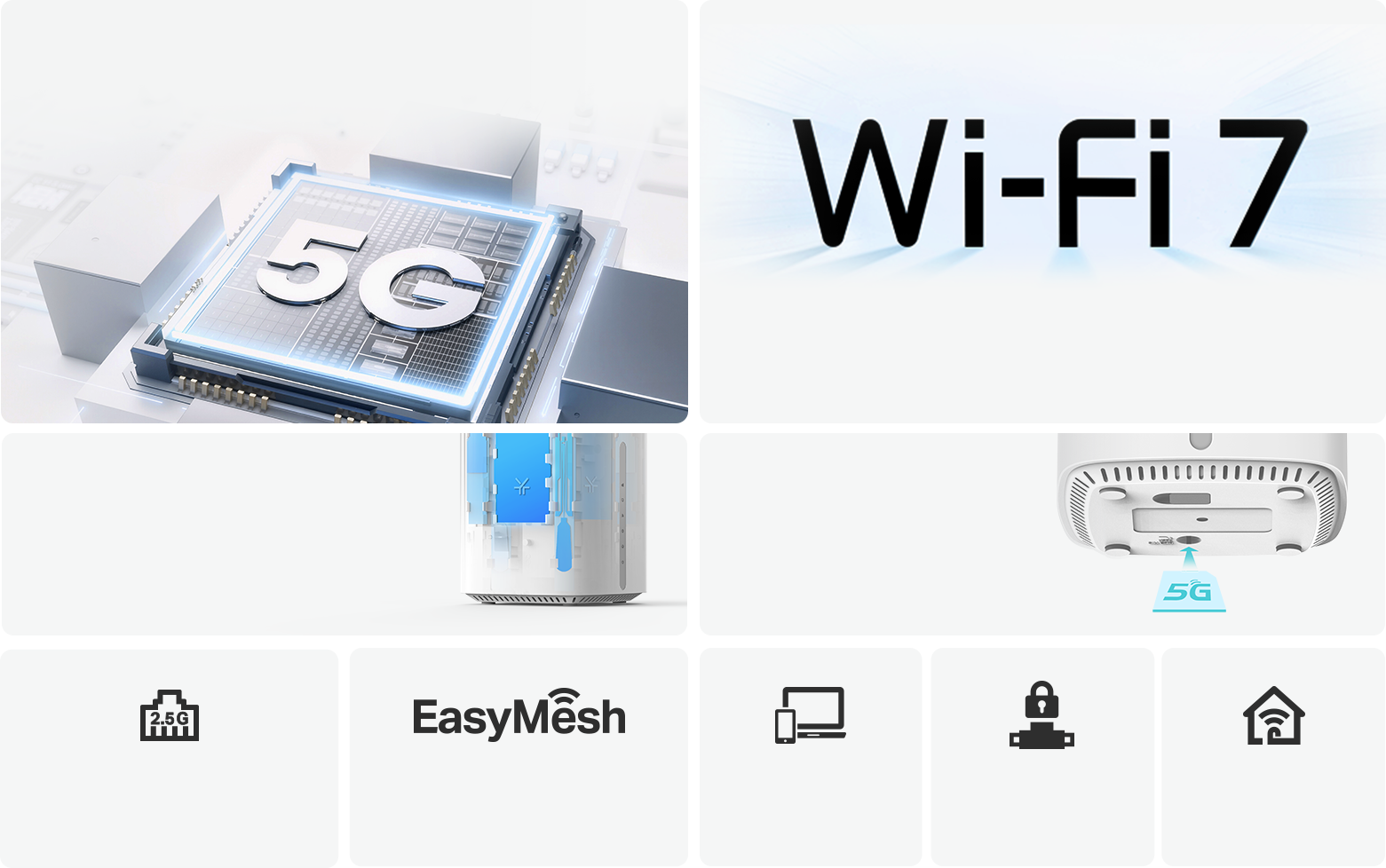 5G Wifi 6 background