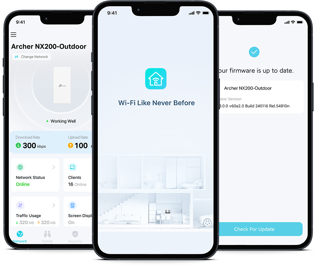 iPhones displaying the Tether app
