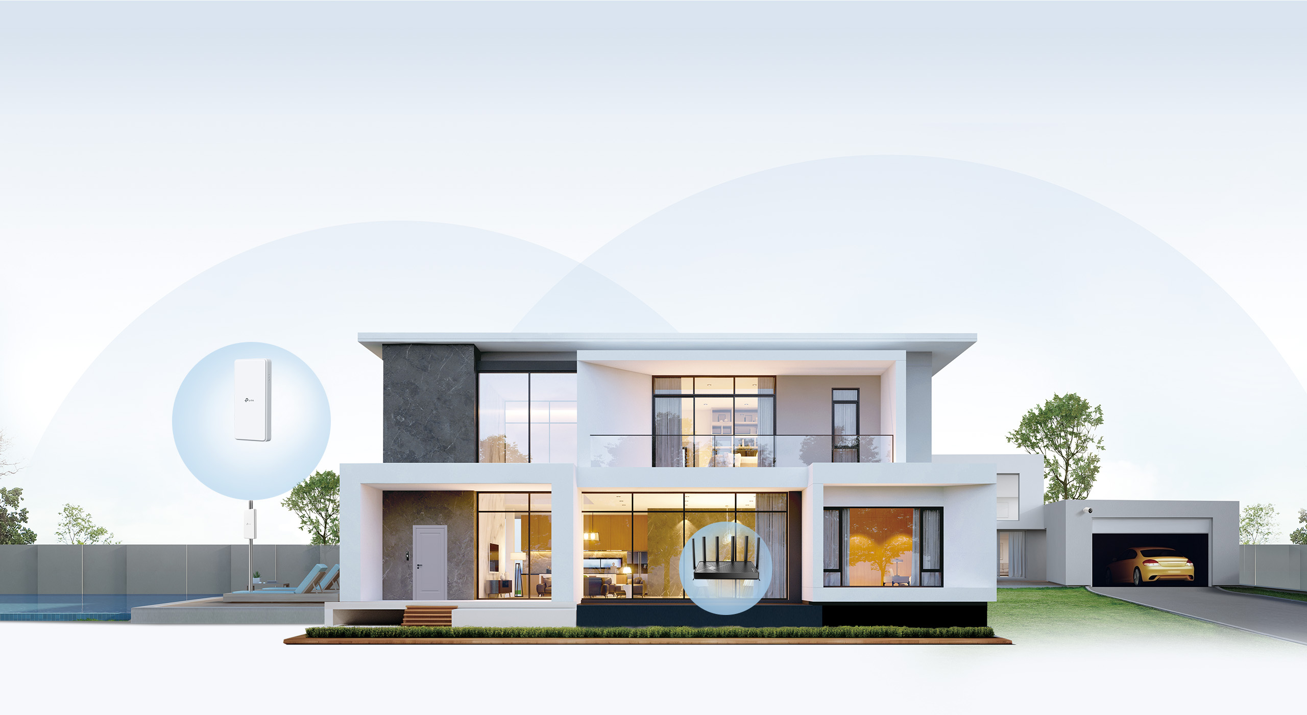 Devices connected in a home