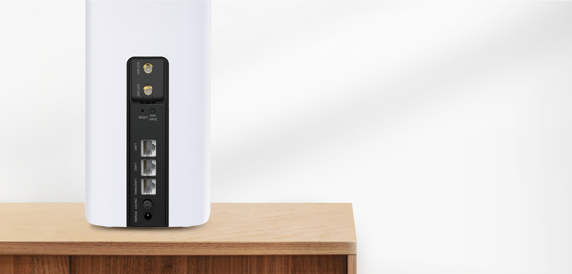 Available 2.5 Gpbs background with illustration of NX600 connecting via modem or directly to Ethernet