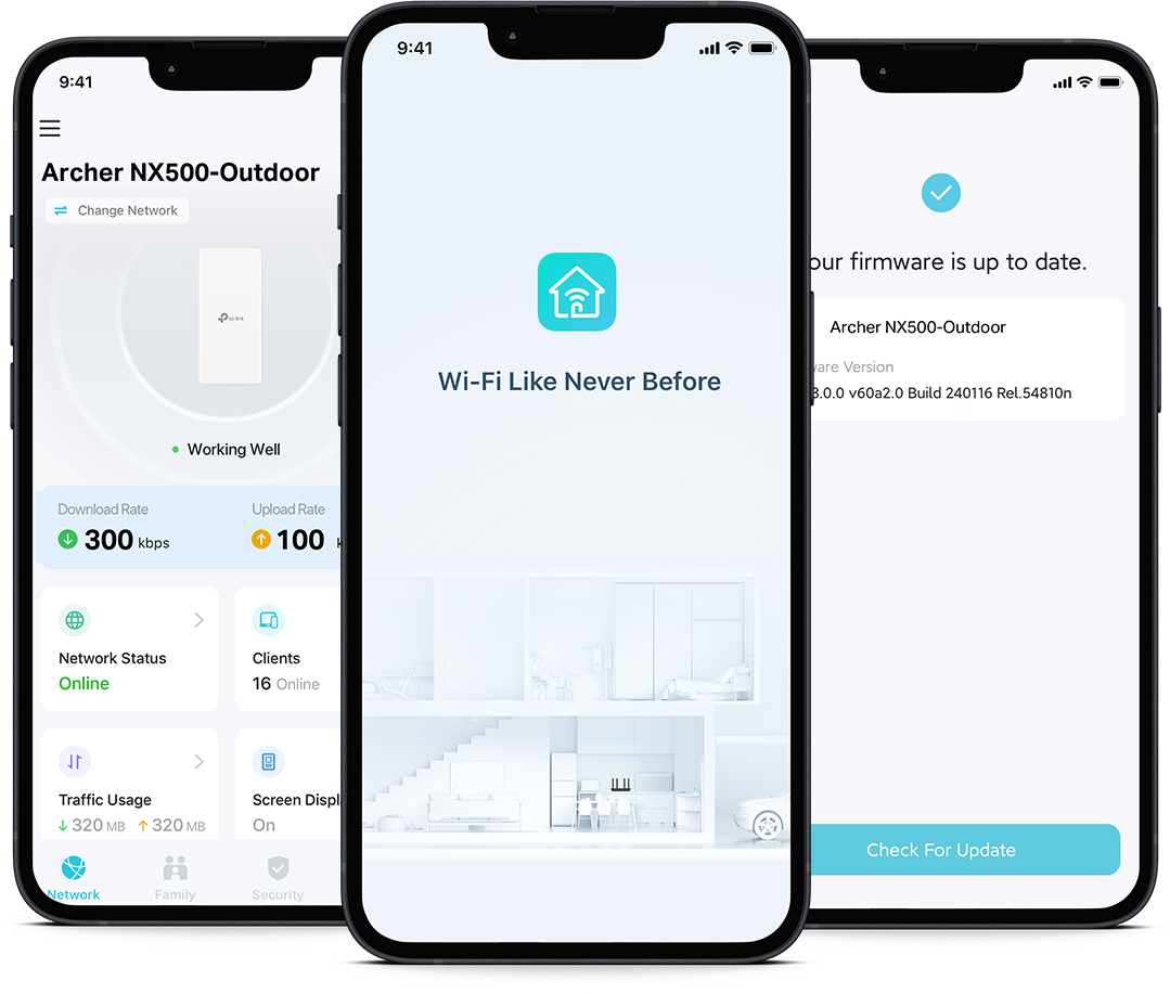 iPhones, auf denen die Tether-App angezeigt wird
