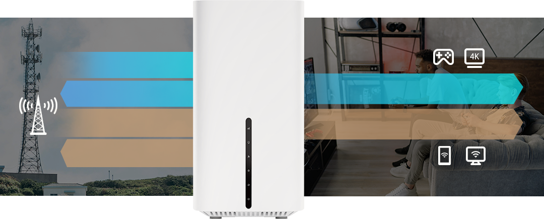 5G Wifi 6 background