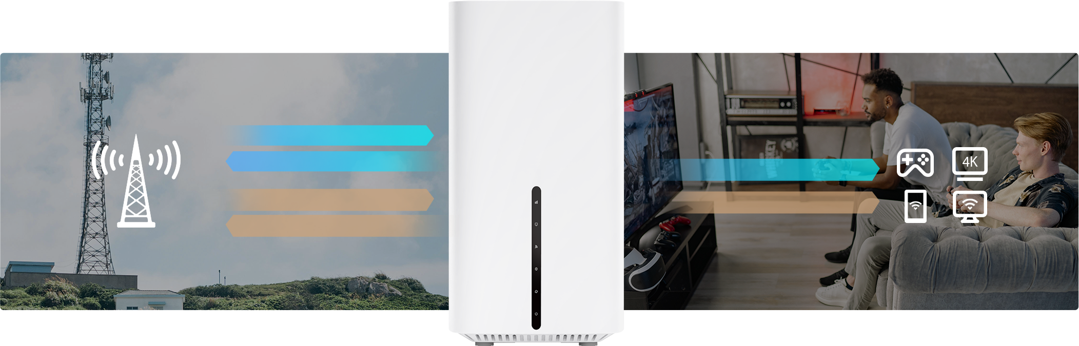 5G Wifi 6 background