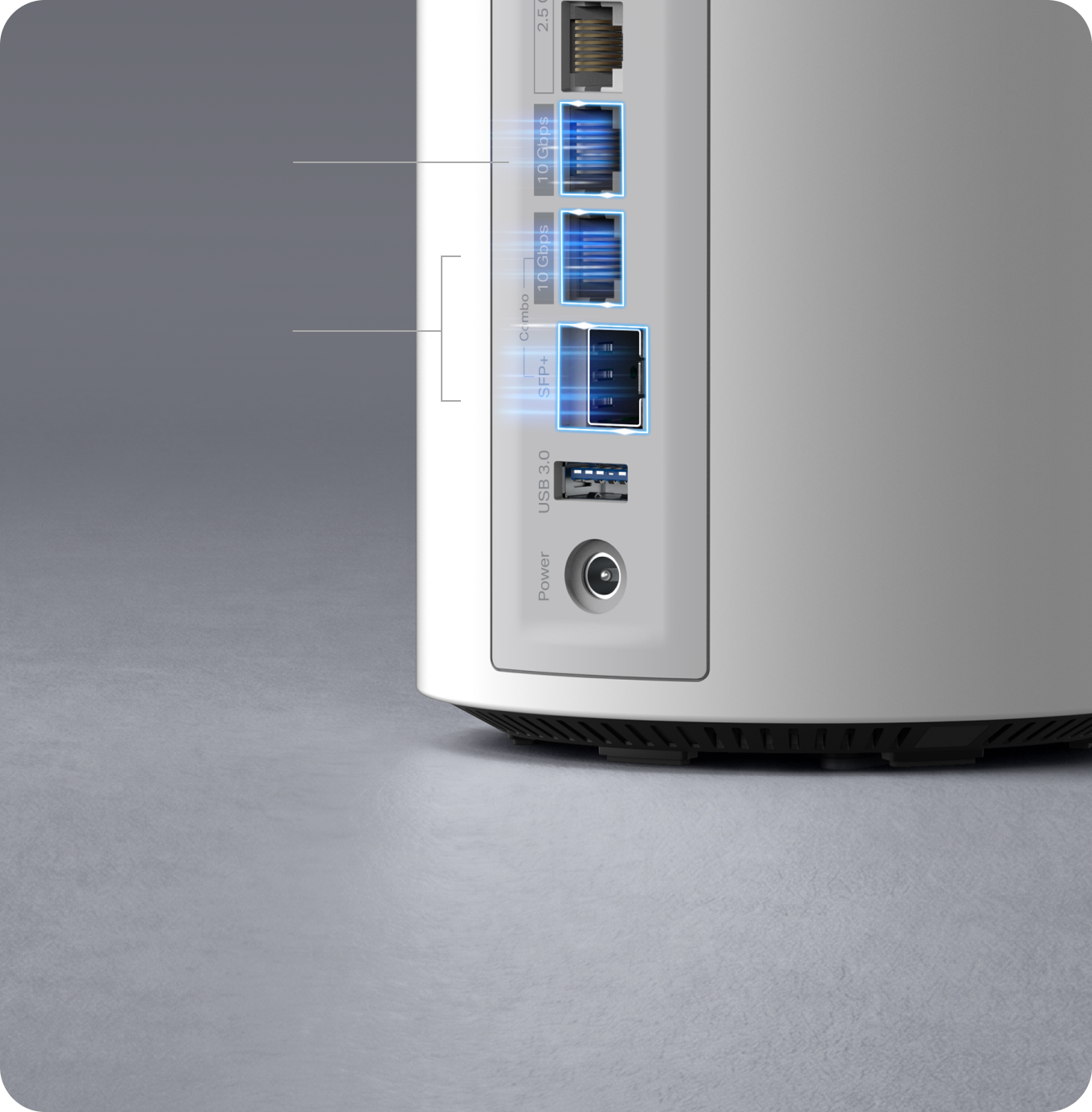 Deco BE85 ports