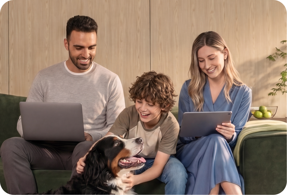Family browsing safely