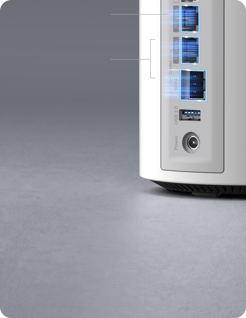 Deco BE85 ports