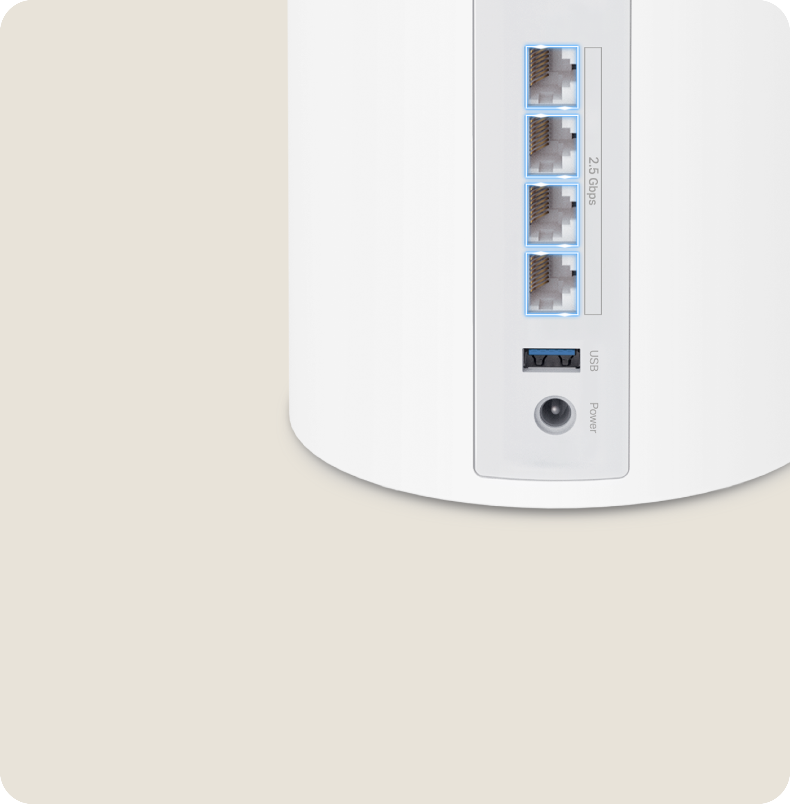Deco BE63 ports