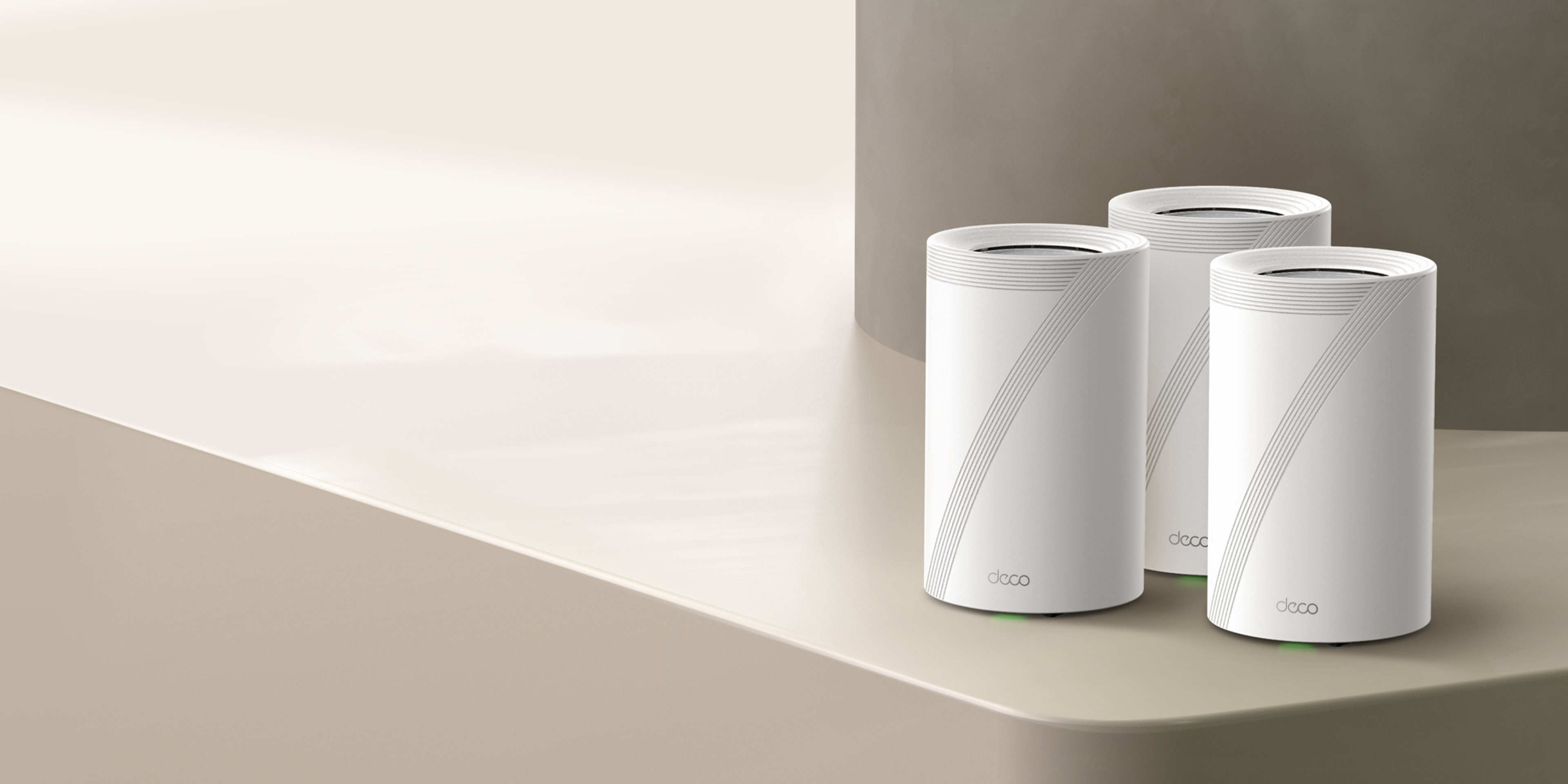 Deco WB22000 Whole Home Mesh Wi-Fi 7 System.