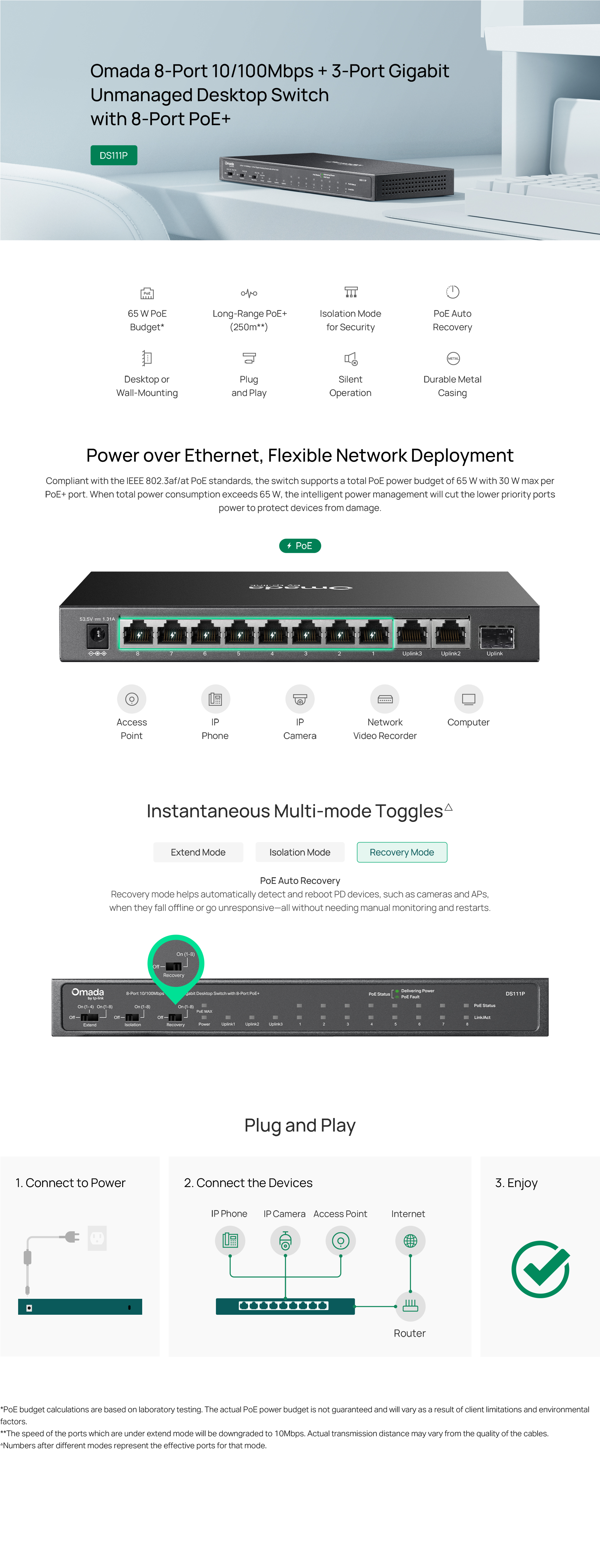 Highlights banner for DS111P