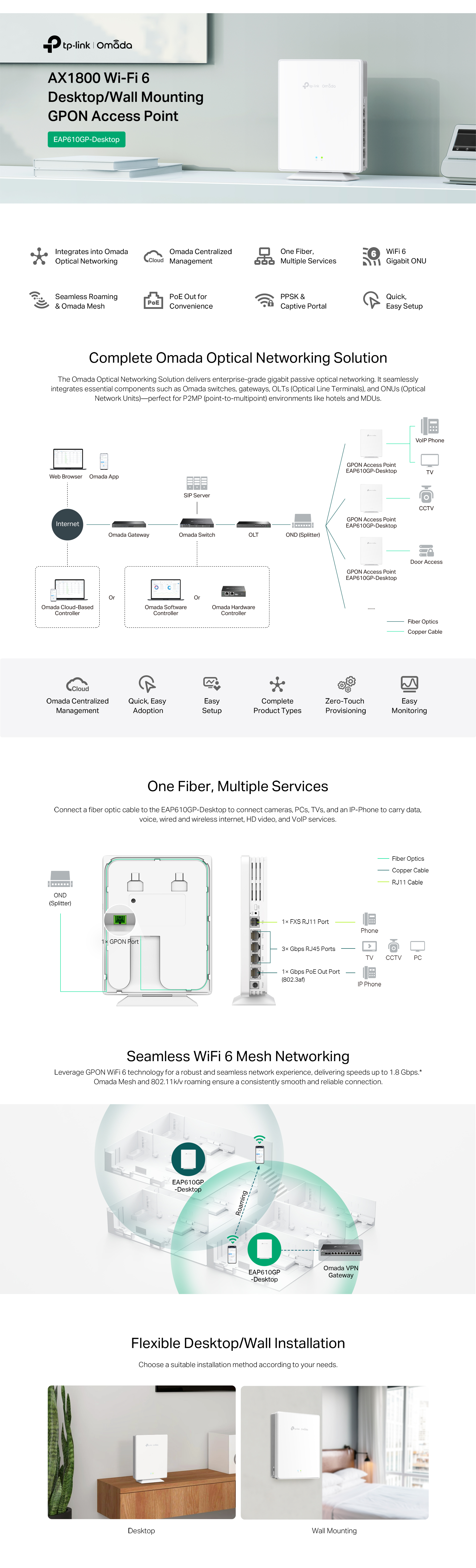 Highlights banner for EAP610GP Desktop