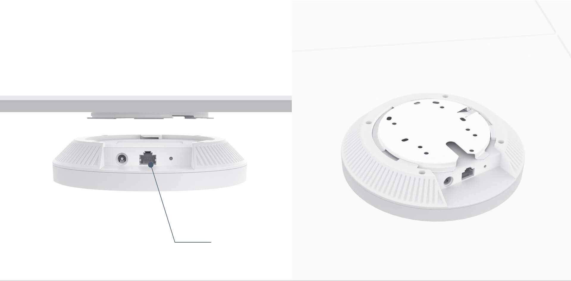 Omada AX1800 Ceiling Mount WiFi 6 Access Point EAP620-HD