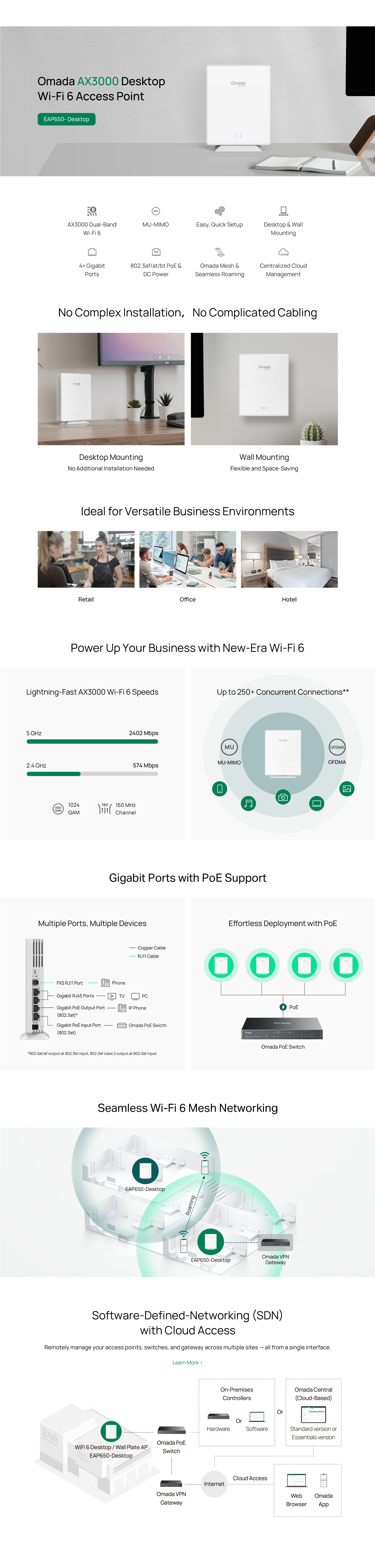 Highlights banner for eap650-desktop