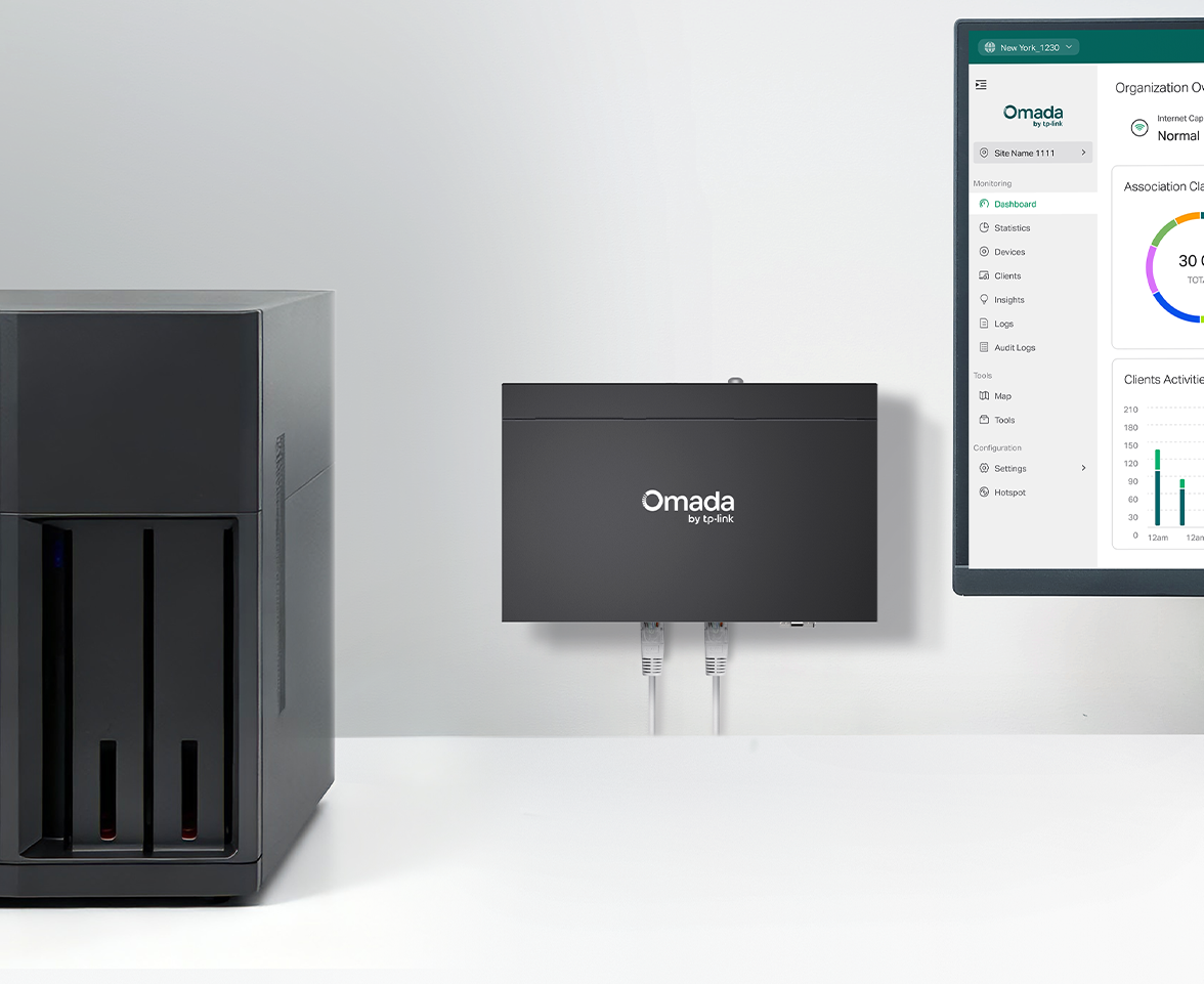 Omada device wall-mounted