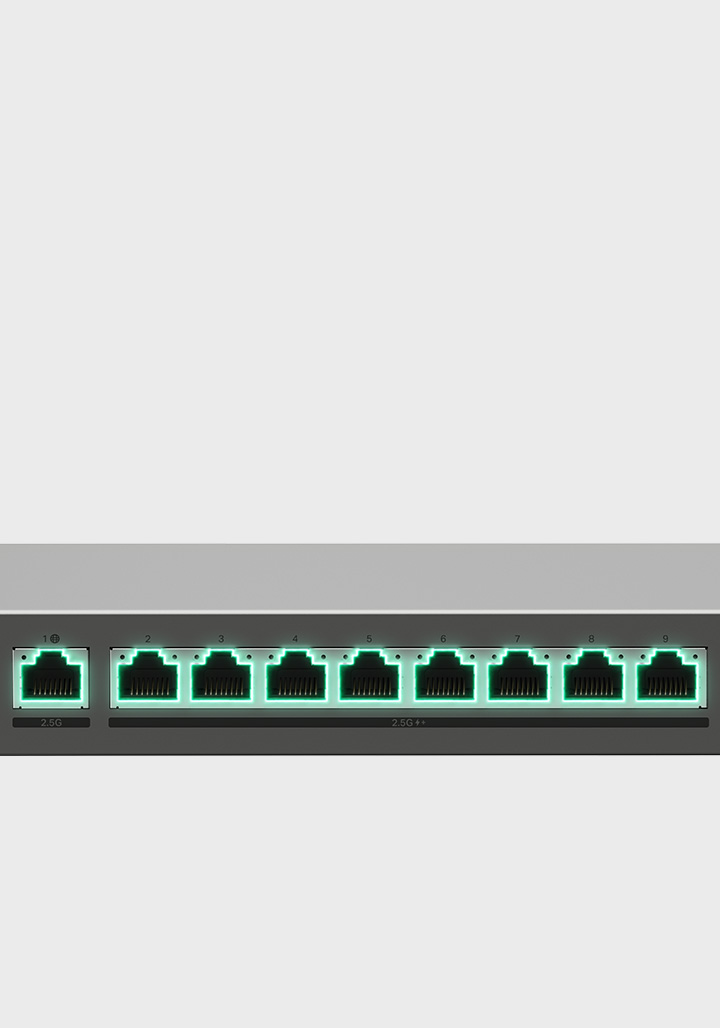 Full 2.5G Ports