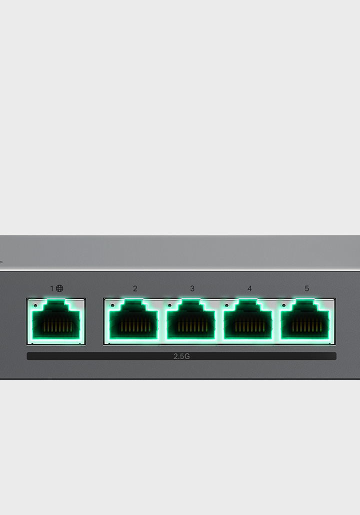 Full 2.5G Ports
