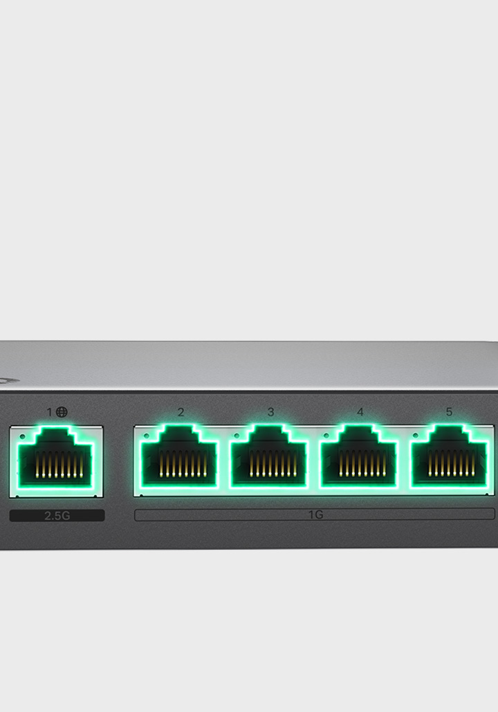 Full 2.5G Ports