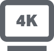4k streaming icon
