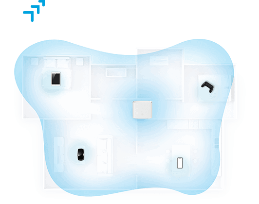 HX510, AX3000 Whole Home Mesh WiFi 6 AP