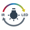 Intelligent IR-White Lights