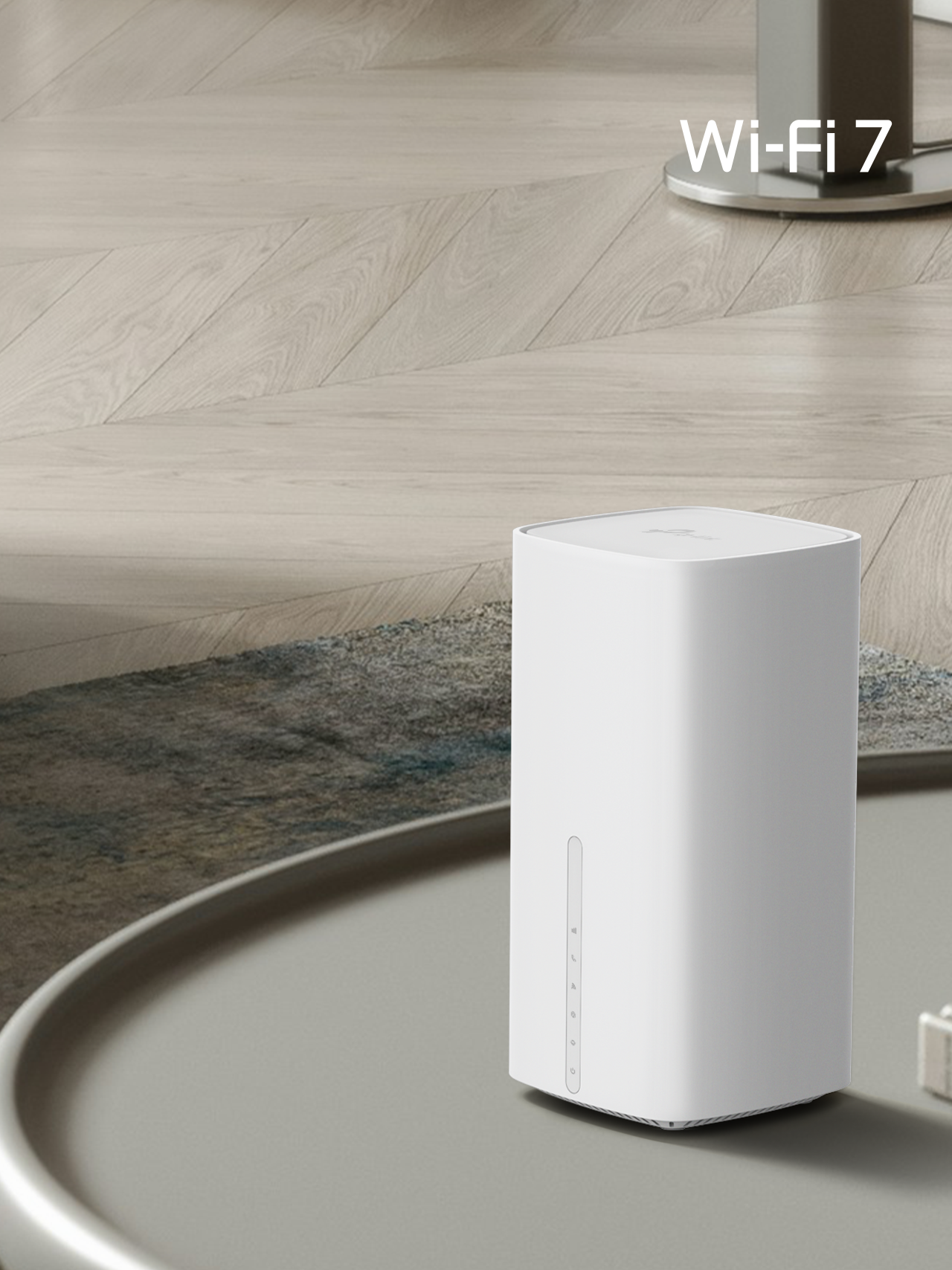 NB410v 5G router on a side table