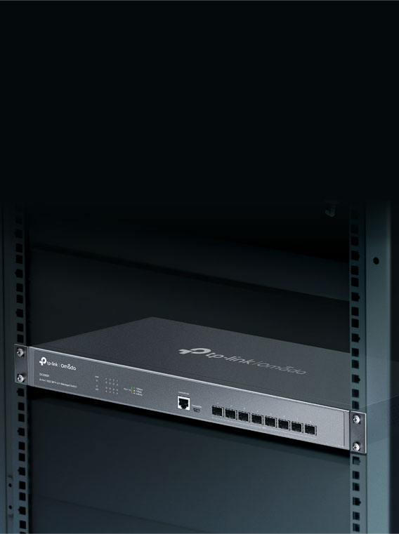 Omada 8-Port 10GE SFP+ L2+ Managed Switch SX3008F