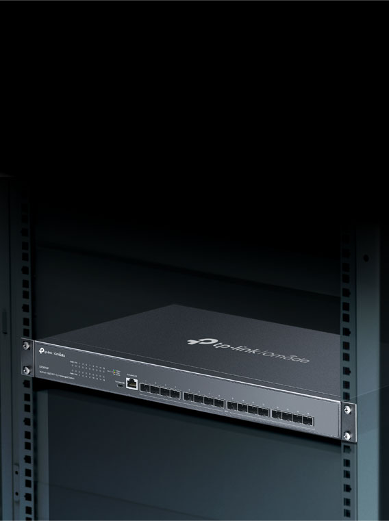 Omada 16-Port 10GE SFP+ L2+ Managed Switch SX3016F