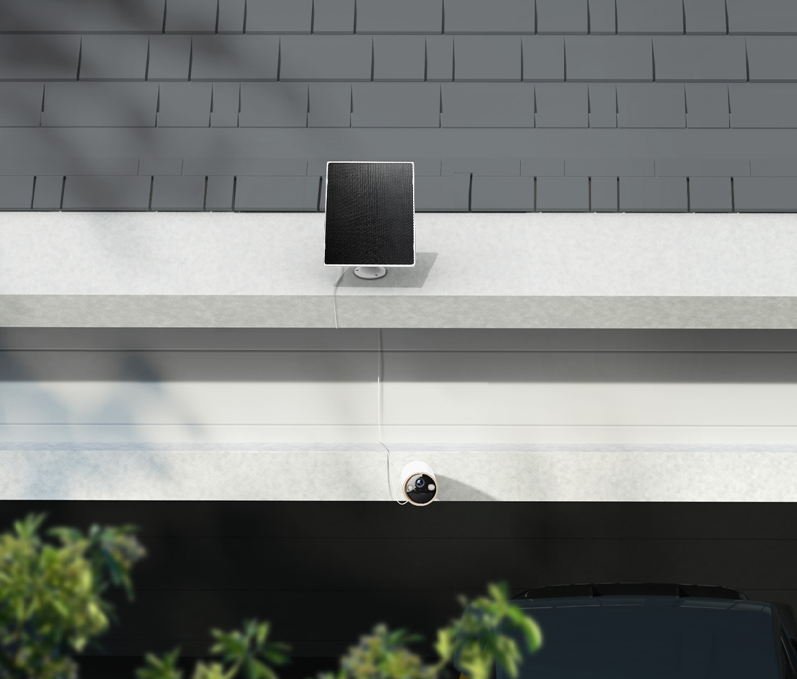 tapo a202 mounted above a garage door