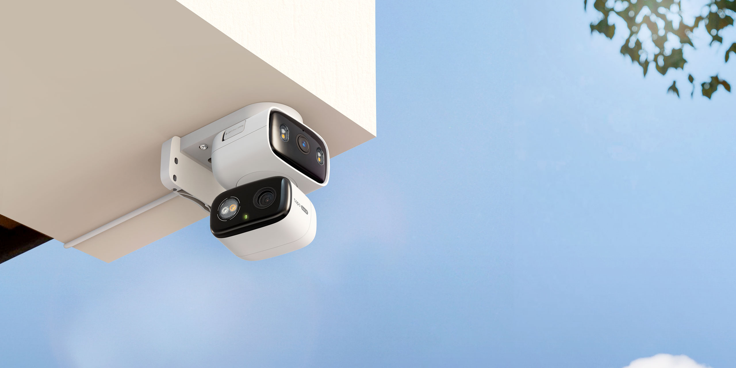 Tapo C246D | Indoor/Outdoor Dual Lens Pan/Tilt Security Camera | Tapo