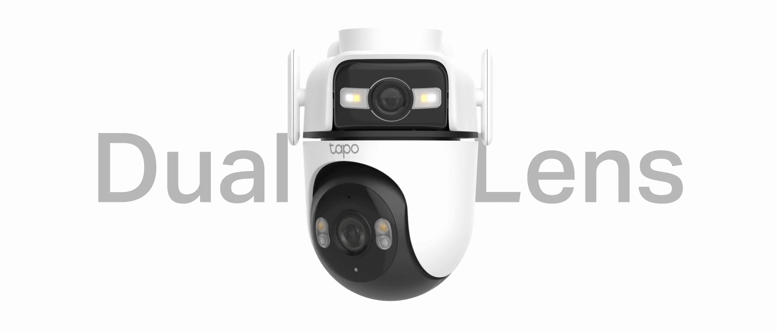 Tapo 2K デュアルレンズパンチルト防犯カメラ Tapo C545D