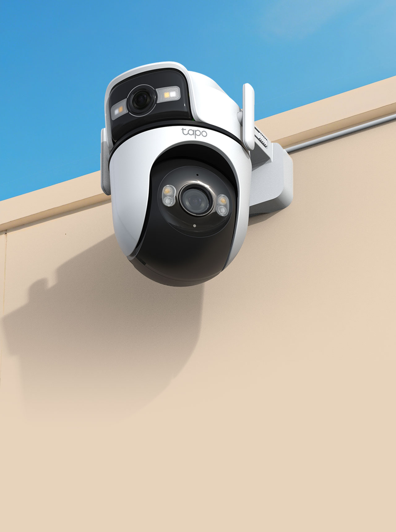 2月12日発売】Tapo 2K デュアルレンズパンチルト防犯カメラ Tapo C545D
