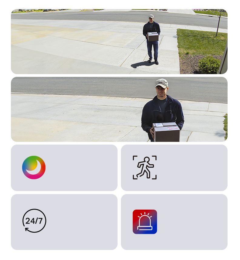 graphic of some camera features