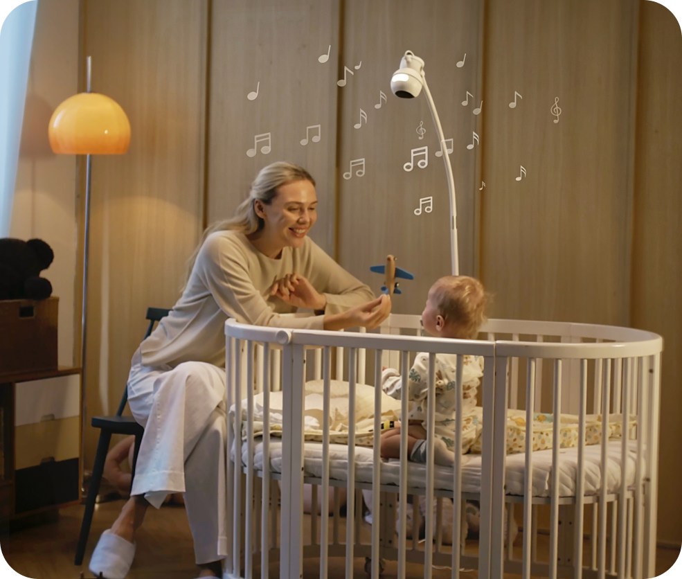 Lullabies and white noise preview.