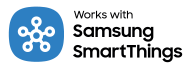 Works with Samsung SmartThings