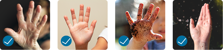 secure against fake palms