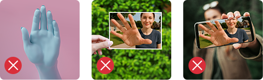 secure against fake palms