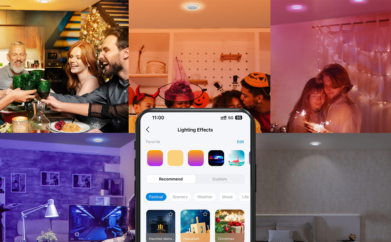 Immersive Lighting Affects