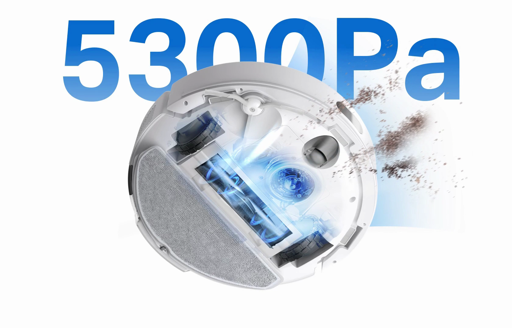 Tapo RV30 Max Plus | 5300Pa Hyper Suction Robot Vacuum & Mop