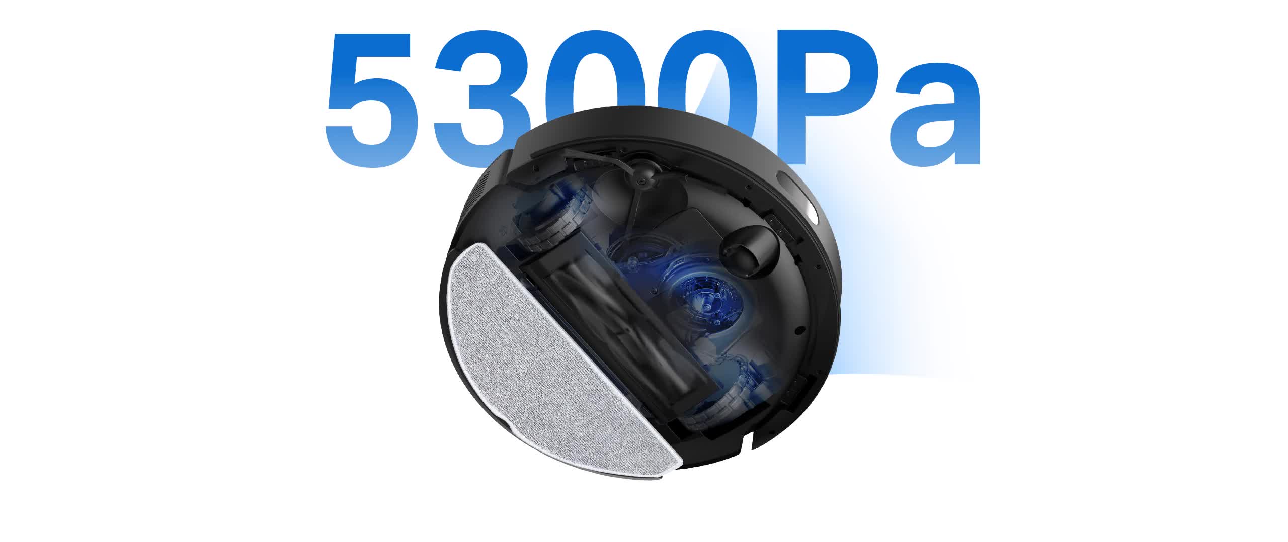 Tapo RV30 Max Plus | 5300Pa強力吸引 2in1ロボット掃除機＆自動ゴミ