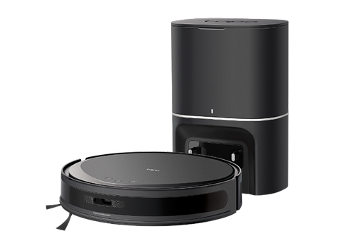 Tapo RV20 Max Plus robot vacuum and dock