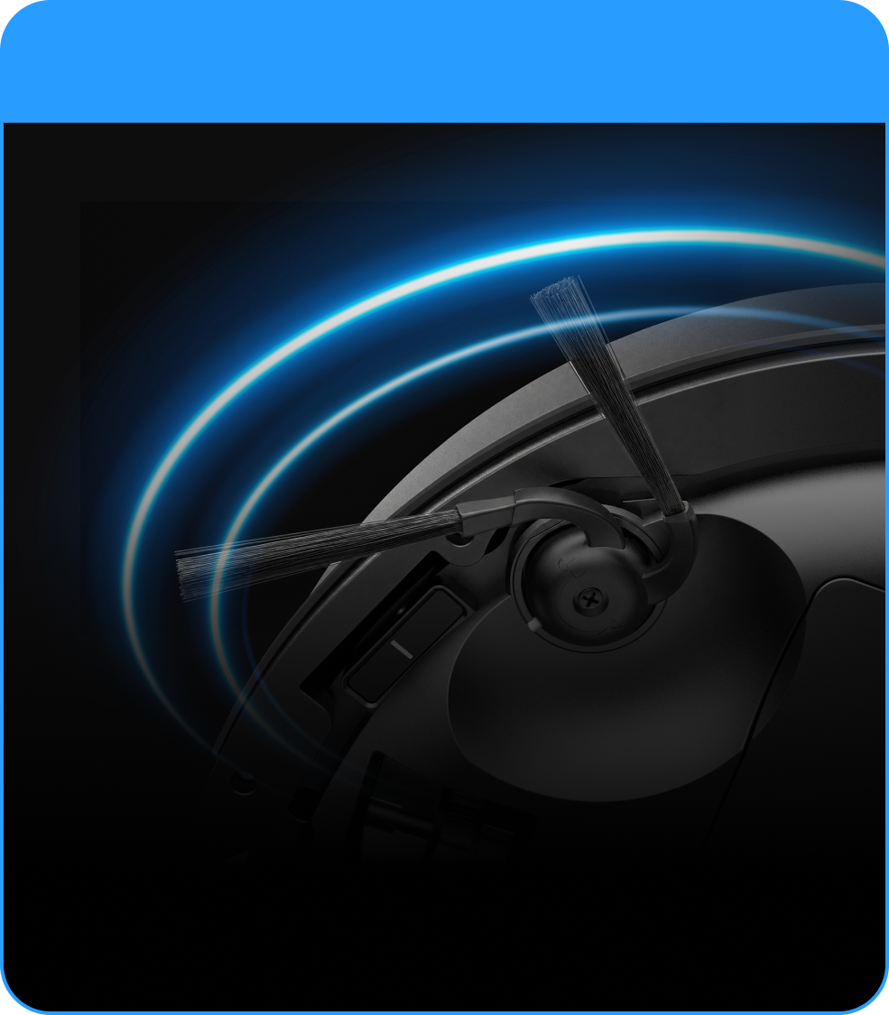 Anti-Tangle Side Brush