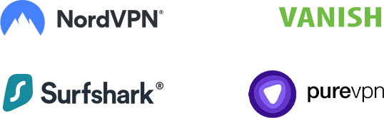 NordVPN & Vanish & Surfshark & PureVPN