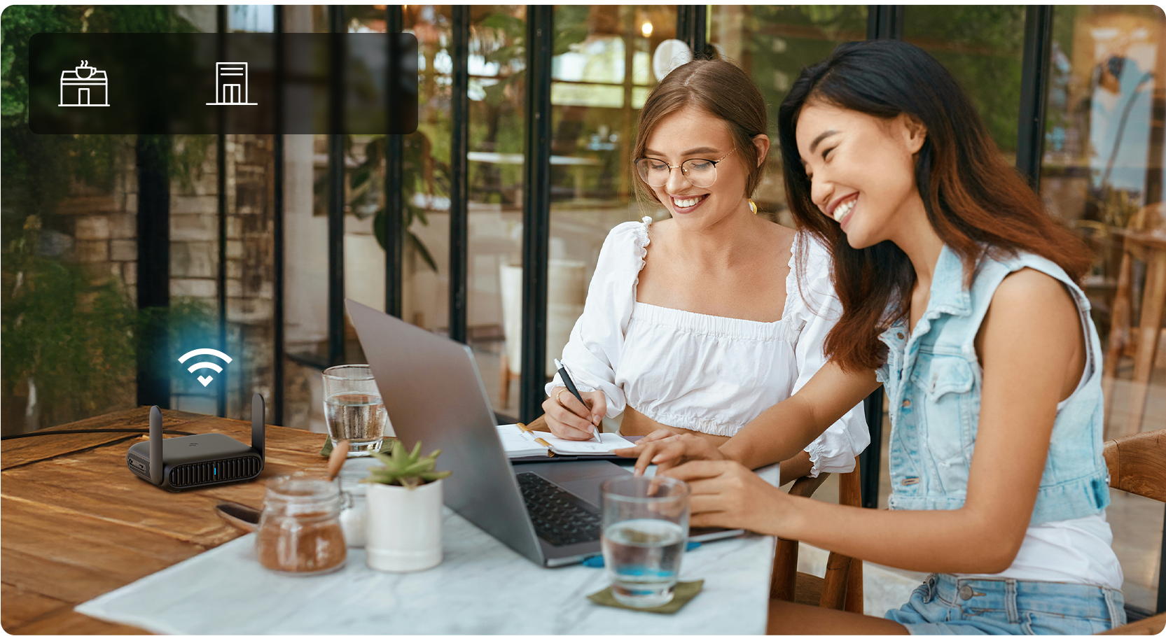 Cafés and Public Spaces mode