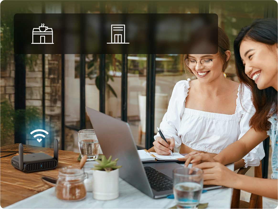 Cafés and Public Spaces mode