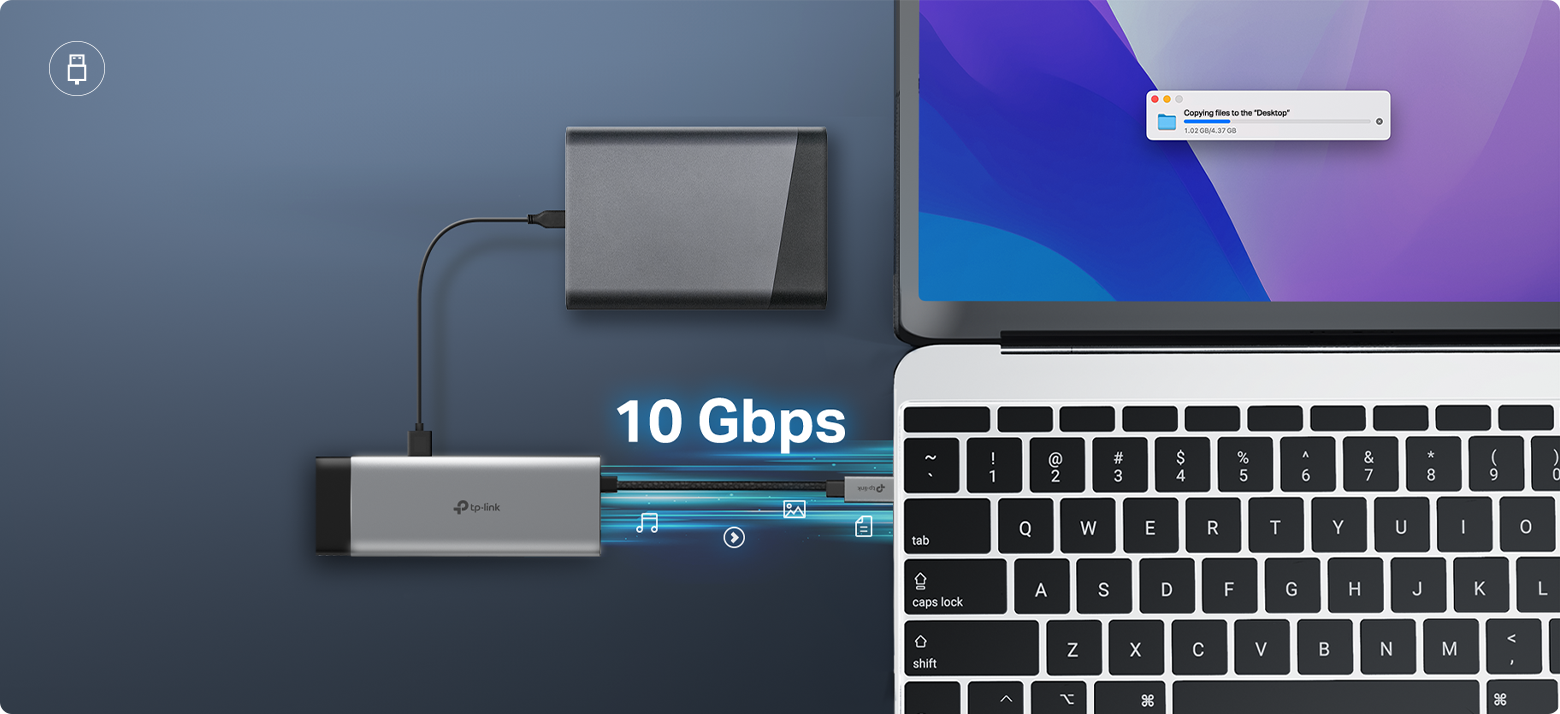 10 Gbps USB ports