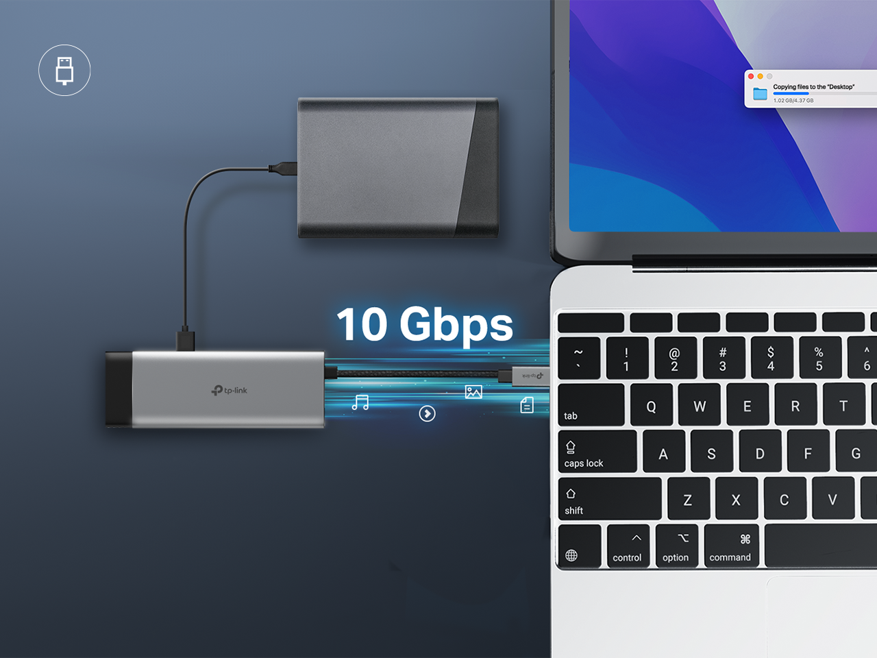 10 Gbps USB ports